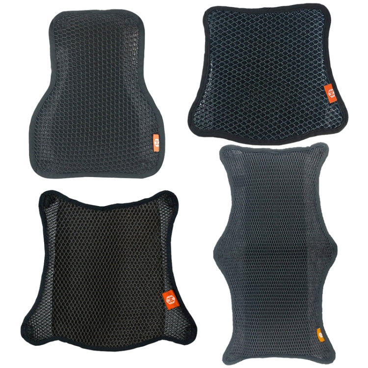 HOUZHI MTZT1010 Motorcycle Sun Insulation Cushion 3D Grid Breathable Sweating Cool Seat Cover, Style: