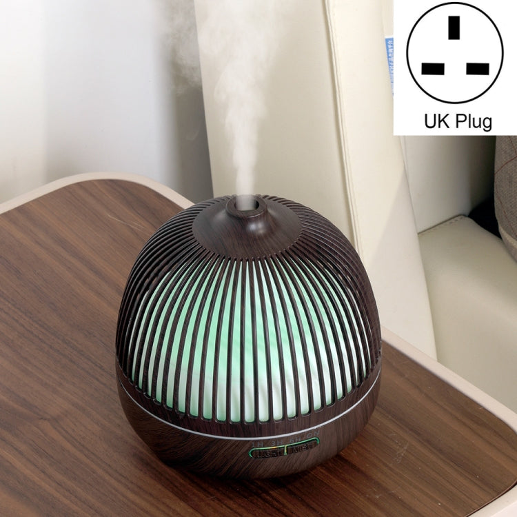 Bird Cage Wood Graphic Aromatherapy Machine Ultrasonic Smart Home Colorful Night Light Hollow Humidifier Reluova