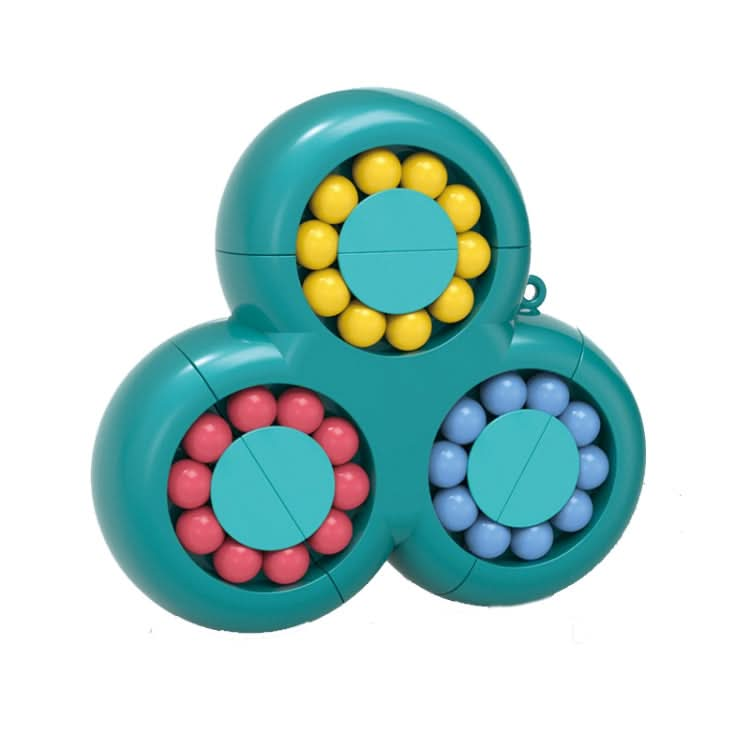 4 PCS  Rotating Magic Beans Decompression Educational Toys Children Fingertip Rubik Cube Toys Reluova