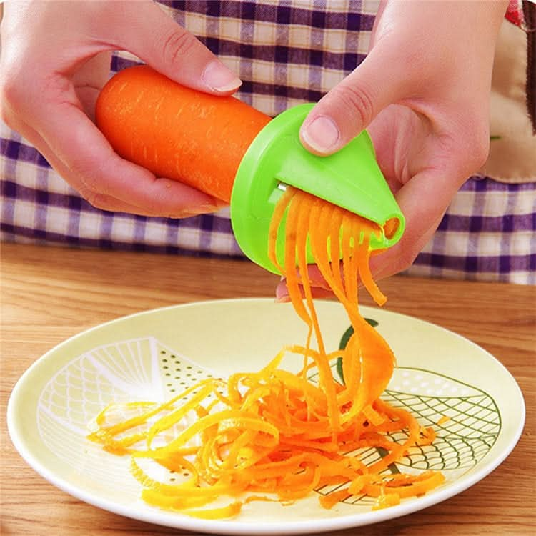 Kitchen Funnel Model Spiral Slicer Vegetable Shred Carrot Cutter - Reluova