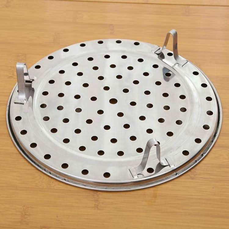 2 PCS Multifunctional Stainless Steel Three-leg Steamed Bun Steamed Rack-Reluova