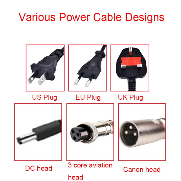 84W 42V/2A Electric Vehicle Intelligent Temperature Control Heat Dissipation Charger Reluova