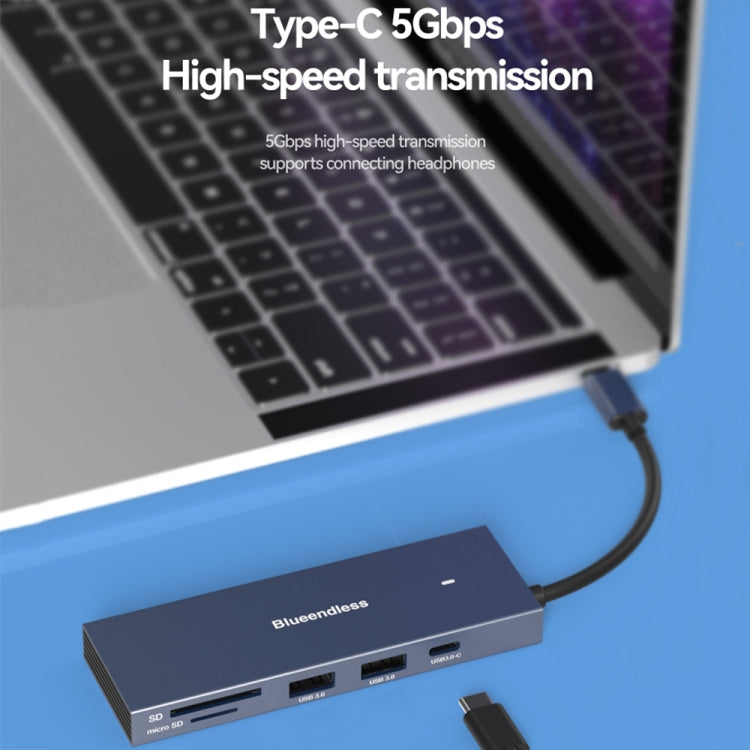 Blueendless 4K60Hz + Data Port Type-C Docking Station USB3.0 Splitter My Store