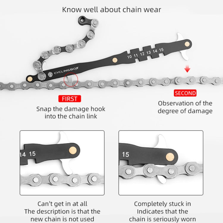 CYCLINGBOX BG-201401 Bicycle Repair Flywheel Disassembly Wrench Mountain Bike Portable Fast Repair Wrench Reluova