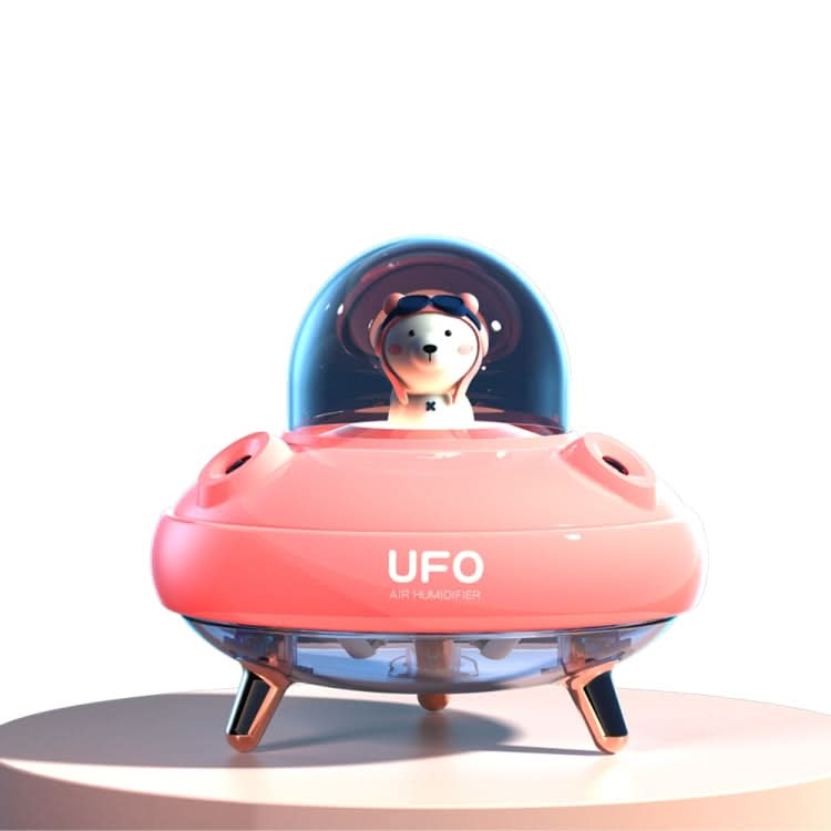 HO3 UFO Double Spraying Pet Humidifier Home Air Nebulizer Water Replenishing Instrument Reluova