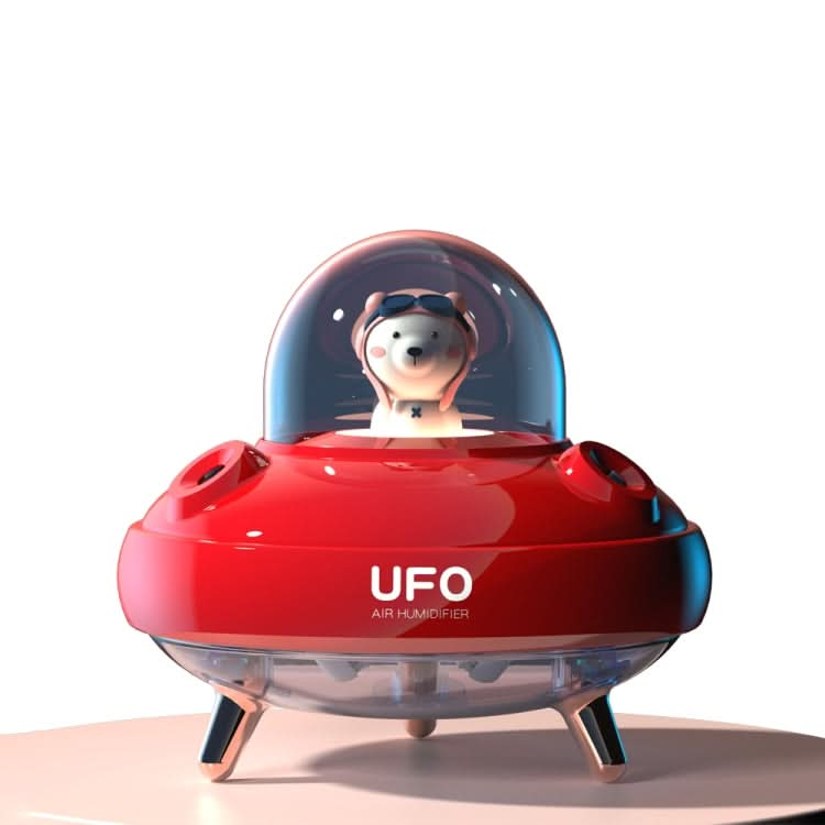 HO3 UFO Double Spraying Pet Humidifier Home Air Nebulizer Water Replenishing Instrument