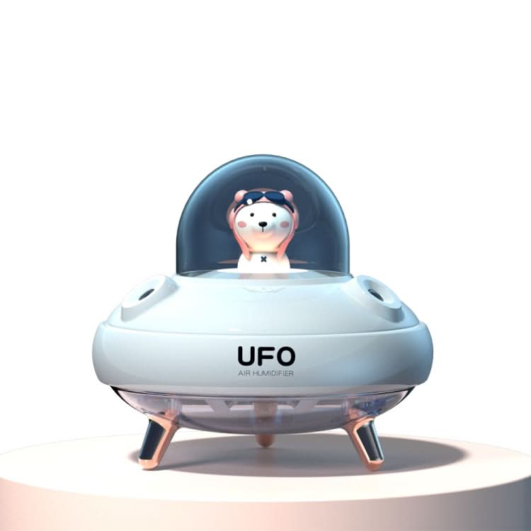 HO3 UFO Double Spraying Pet Humidifier Home Air Nebulizer Water Replenishing Instrument