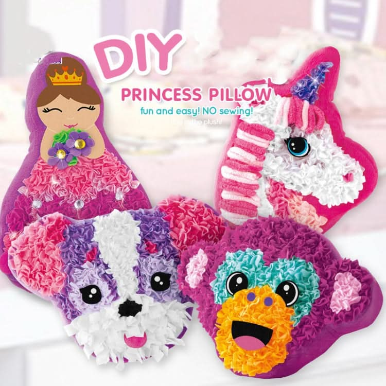 DIY Plush Pillow Toy Three-Dimensional Handmade Doll Material Package Reluova