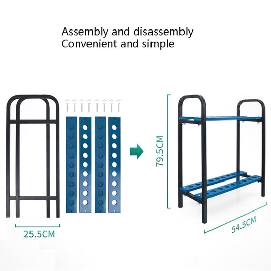 PGM Golf Club Display Stand 18-Hole Double-Layer Rack