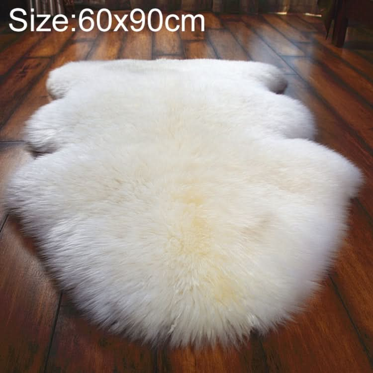 Pure Real Wool Sofa Cushion Fur Full Whole Sheepskin Carpet Window Decoration Mat, Series 2 Reluova