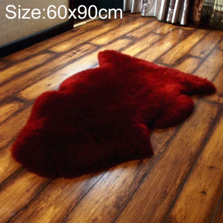 Pure Real Wool Sofa Cushion Fur Full Whole Sheepskin Carpet Window Decoration Mat, Series 2