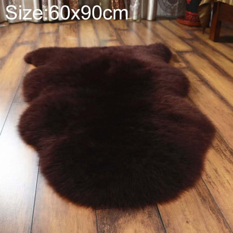 Pure Real Wool Sofa Cushion Fur Full Whole Sheepskin Carpet Window Decoration Mat, Series 2 Reluova