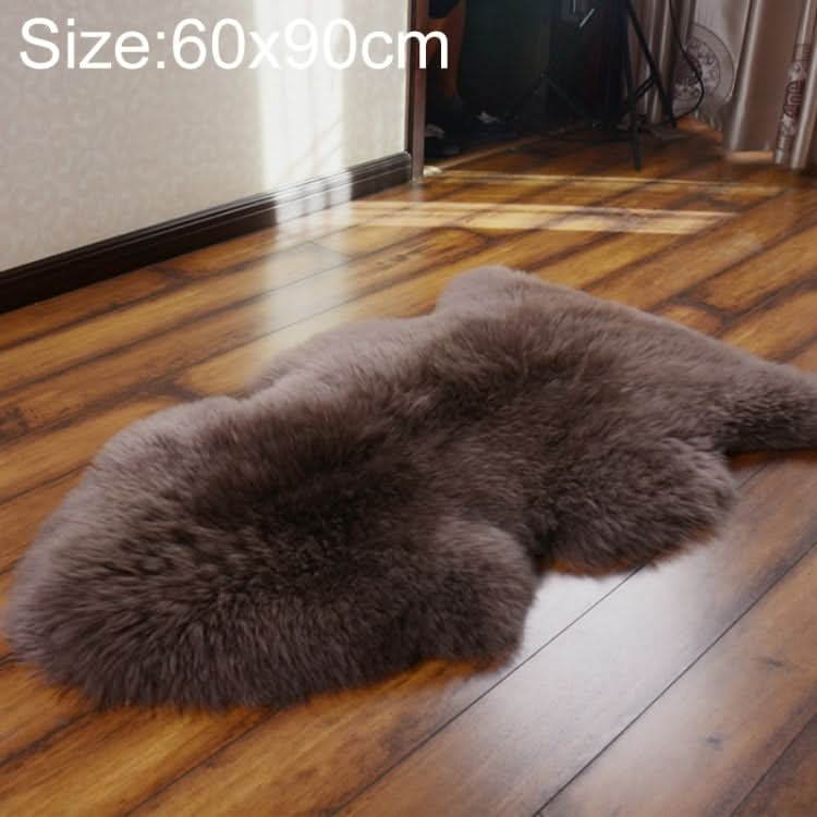 Pure Real Wool Sofa Cushion Fur Full Whole Sheepskin Carpet Window Decoration Mat, Series 2