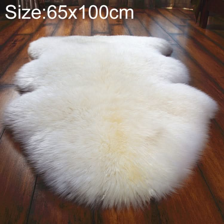 Pure Real Wool Sofa Cushion Fur Full Whole Sheepskin Carpet Window Decoration Mat, Series 2 Reluova