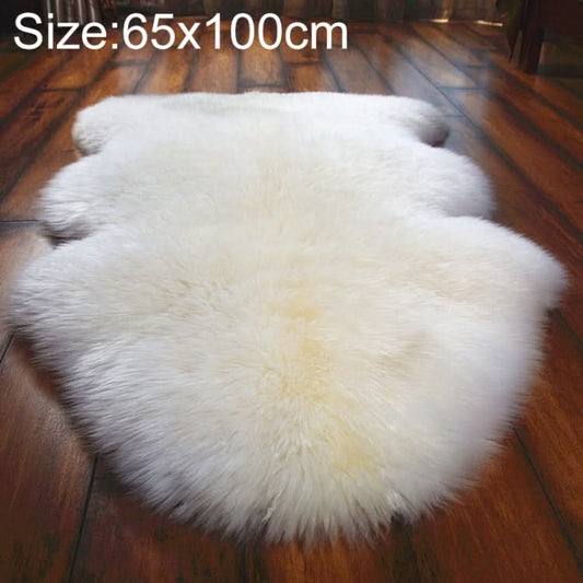 Pure Real Wool Sofa Cushion Fur Full Whole Sheepskin Carpet Window Decoration Mat, Series 2