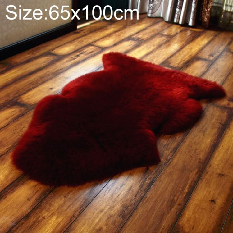 Pure Real Wool Sofa Cushion Fur Full Whole Sheepskin Carpet Window Decoration Mat, Series 2 Reluova