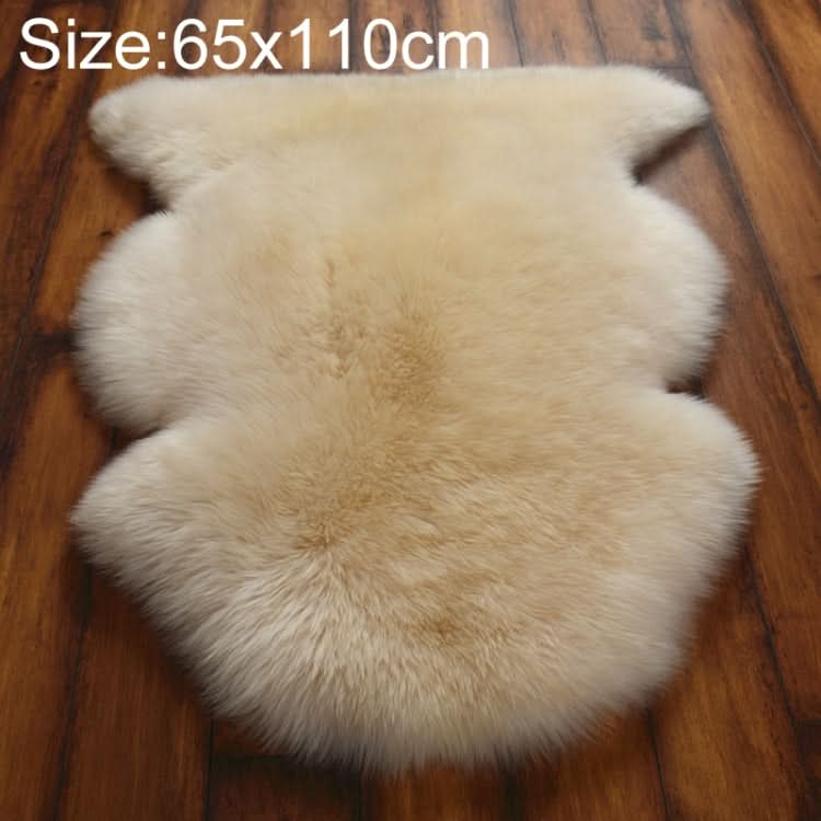 Pure Real Wool Sofa Cushion Fur Full Whole Sheepskin Carpet Window Decoration Mat, Series 1