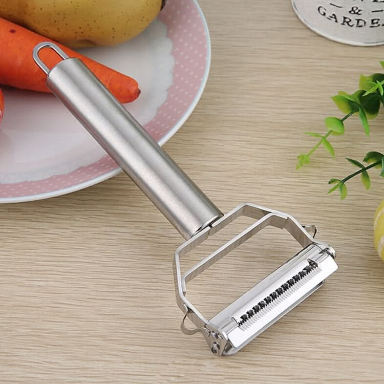 Multifunction Stainless Steel Vegetable Peeler Double Planing Grater - Reluova