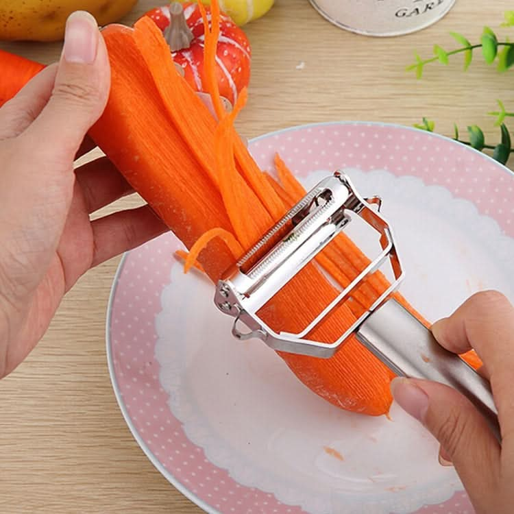 Multifunction Stainless Steel Vegetable Peeler Double Planing Grater - Reluova