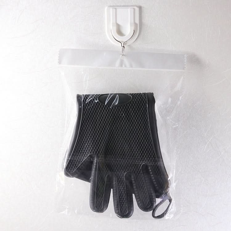 Extended Silicone Non-slip Gloves Resistant To High Temperatures Insulated Microwave Ovens Anti-scalding Gloves - Reluova