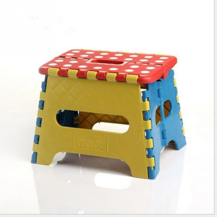 Portable Thick Plastic Kids folding Stool Outdoor Activity Tool Home Traveling Necessity, Color Random Delivery My Store