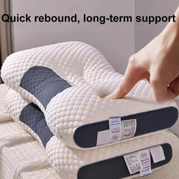 Neck-Protecting Knitted Non-Collapse Pillow Home Partition Massage Pillow My Store