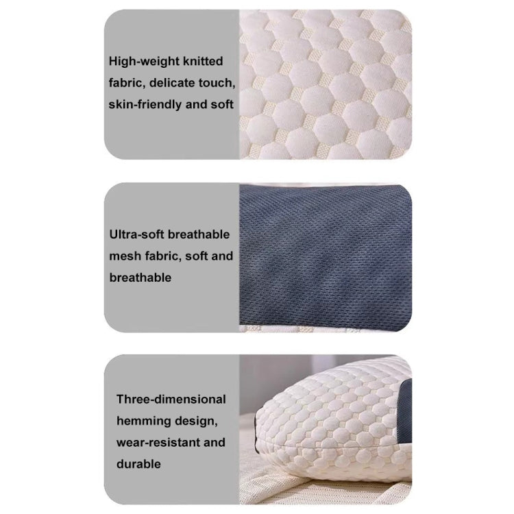 Neck-Protecting Knitted Non-Collapse Pillow Home Partition Massage Pillow My Store