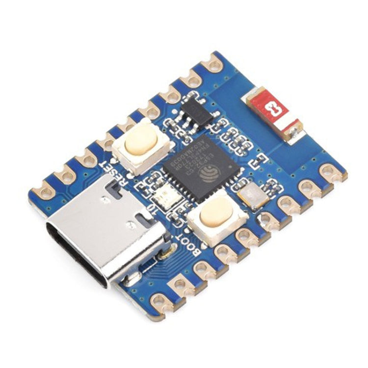 Waveshare 2.4GHz ESP32-C3 Mini Development Board, Based ESP32-C3FN4 Single-core Processor Reluova