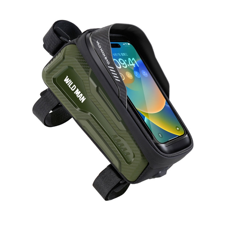 WILD MAN M20 Outdoor Cycling Bicycle Phone Touch Screen Waterproof Front Beam Bag Reluova