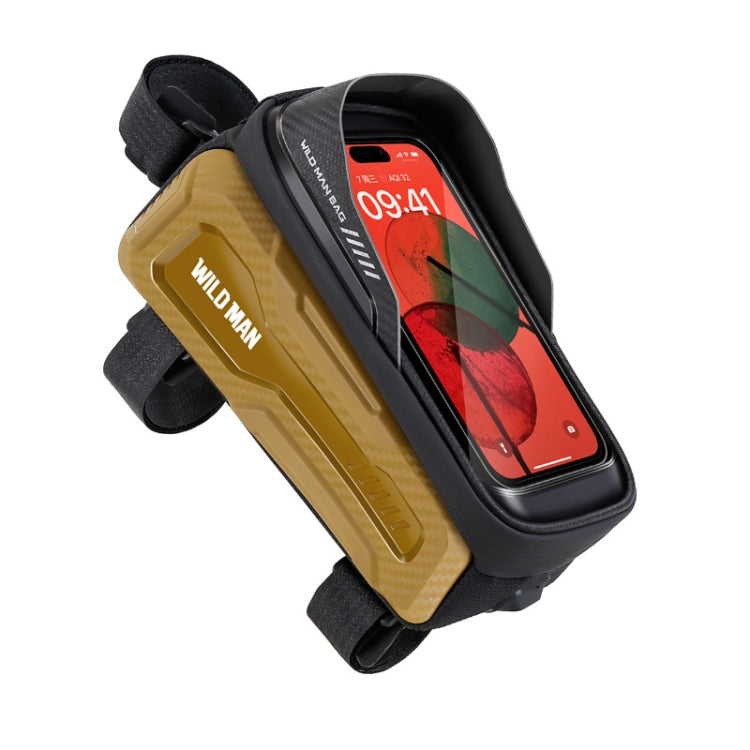 WILD MAN M20 Outdoor Cycling Bicycle Phone Touch Screen Waterproof Front Beam Bag Reluova