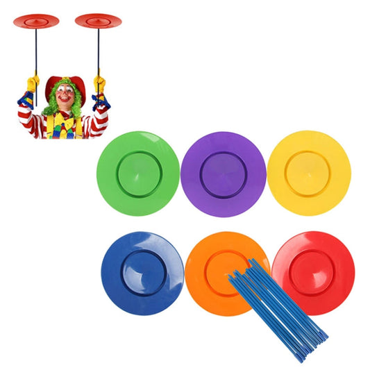 Clown Acrobatic Performance Props Children Turntable Disc, Random Colour Delivery