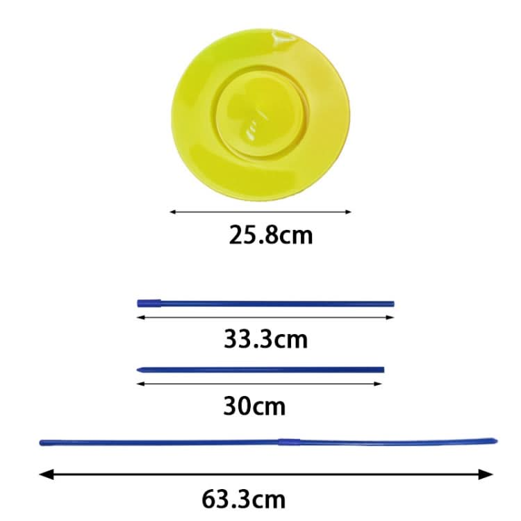 Clown Acrobatic Performance Props Children Turntable Disc, Random Colour Delivery Reluova