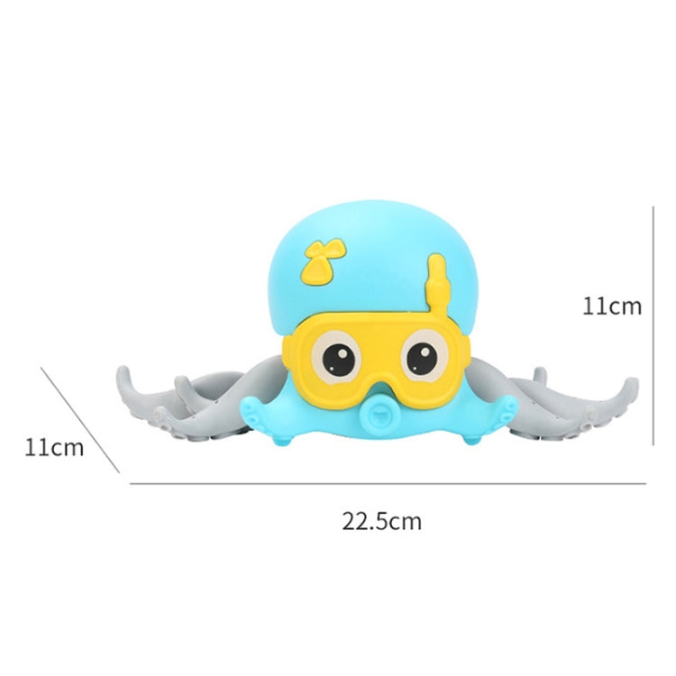 Clockwork Octopus Swimming Baby Water Playing Bathroom Bathing Toys