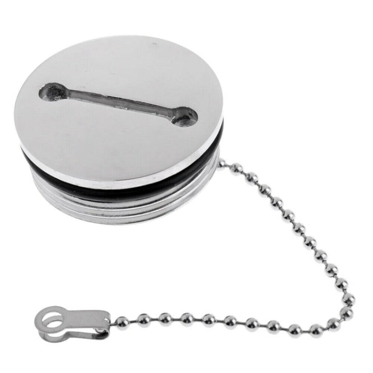 Stainless Steel Boat Deck Fill Filler Replacement Cap + Chain Boat Replacement Accessories ÎҵÄÉ̵ê