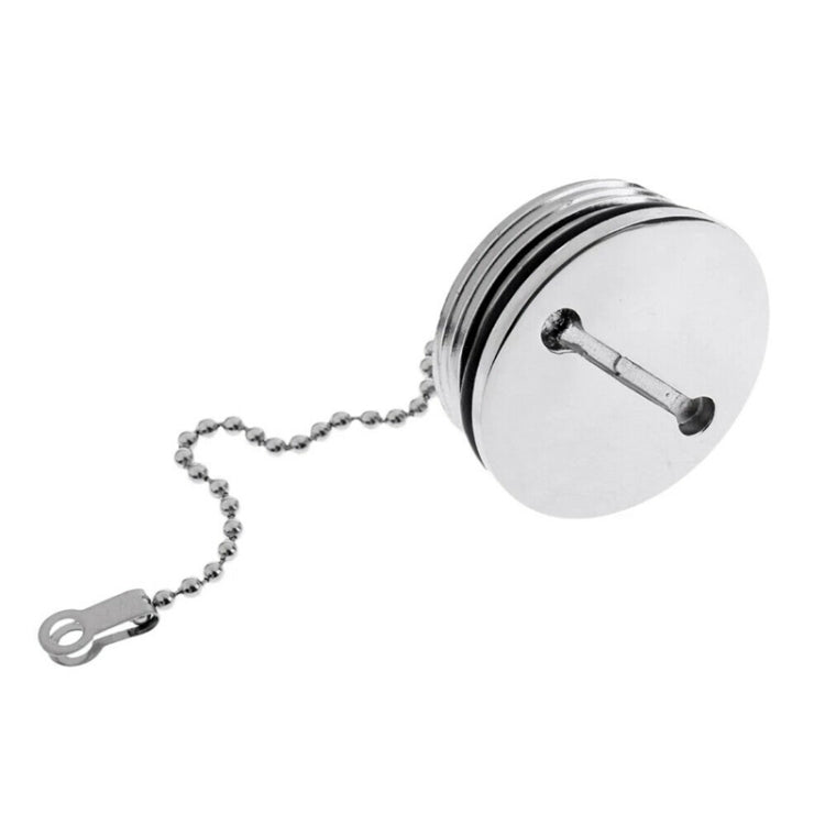 Stainless Steel Boat Deck Fill Filler Replacement Cap + Chain Boat Replacement Accessories ÎҵÄÉ̵ê