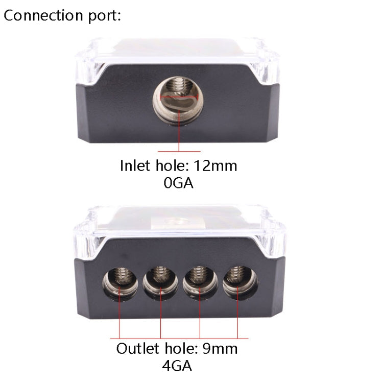 Car Audio Power Amplifier One Point Four Junction Box Hub Splitter ÎҵÄÉ̵ê