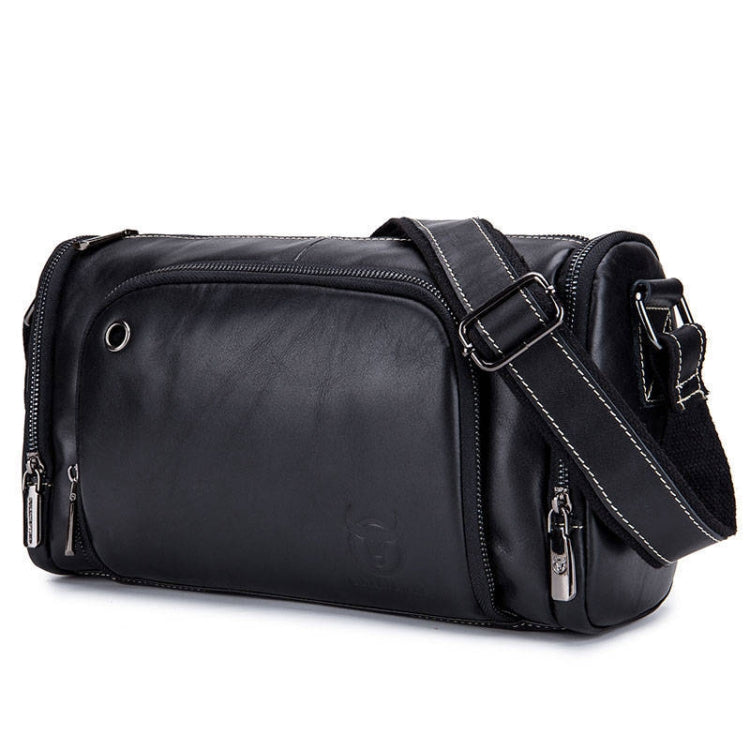 BUFF CAPTAIN HKDJB--001 First-Layer Cowhide Shoulder Messenger Bag Sports Men Leather Bag My Store