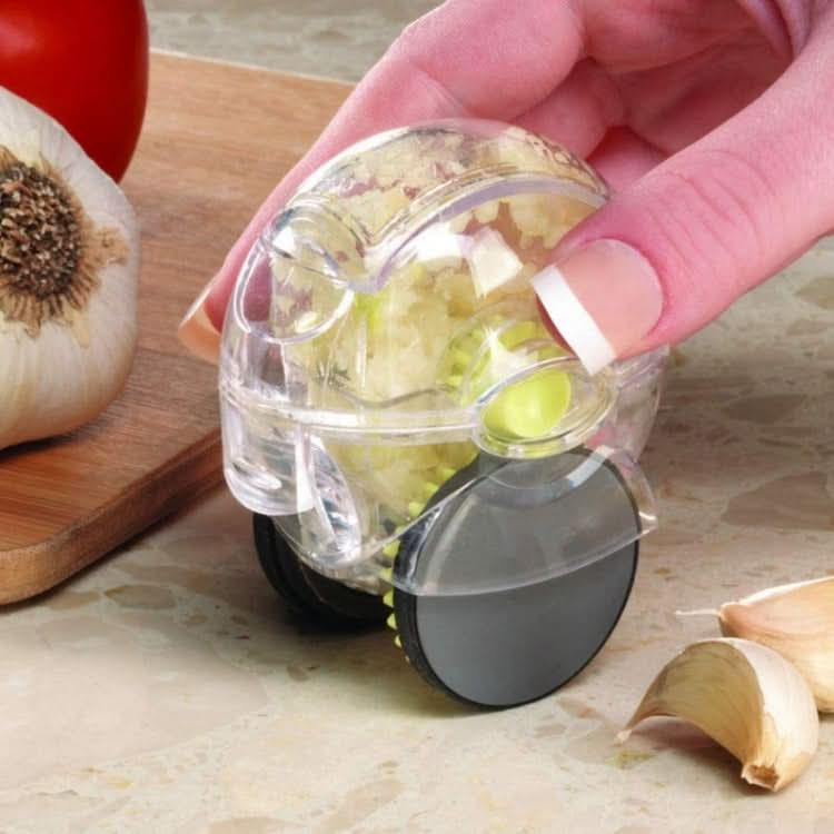 Kitchen Manual Roller Garlic Cutter Quick Grinding Garlic Tool Random Colour Delivery - Reluova