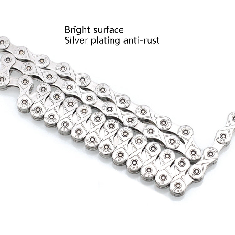 Mountain Road Bike Chain Electroplating Chain, Specification: Reluova