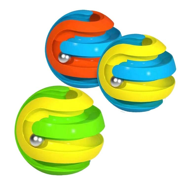 3 PCS Ball Track Fidget Cube Puzzle Decompression Toy Reluova