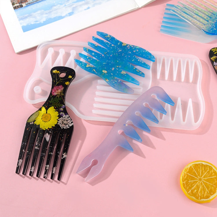 DIY Crystal Elastic Mold Comb Silicone Mold My Store