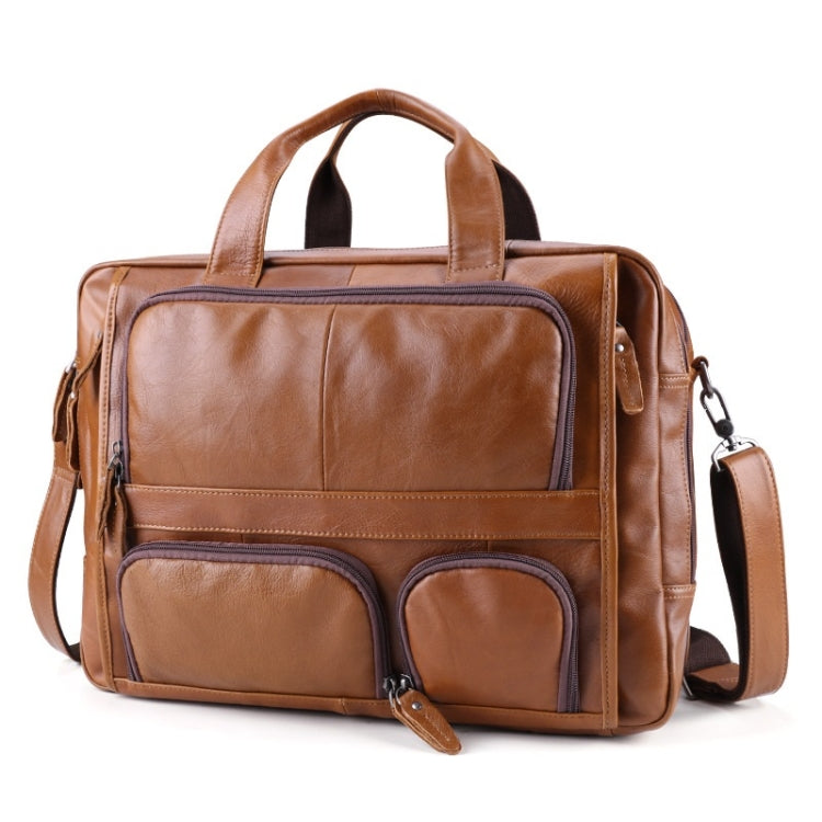 6477 17 Inch Men Laptop Bag Multi-Function Business Briefcase Messenger Bag Reluova