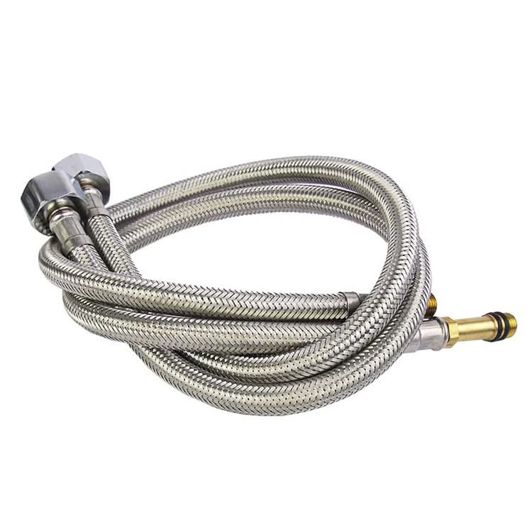 Weave Stainless Steel Flexible Plumbing Pipes Cold Hot Mixer Faucet Water Pipe Hoses High Pressure Inlet Pipe Reluova