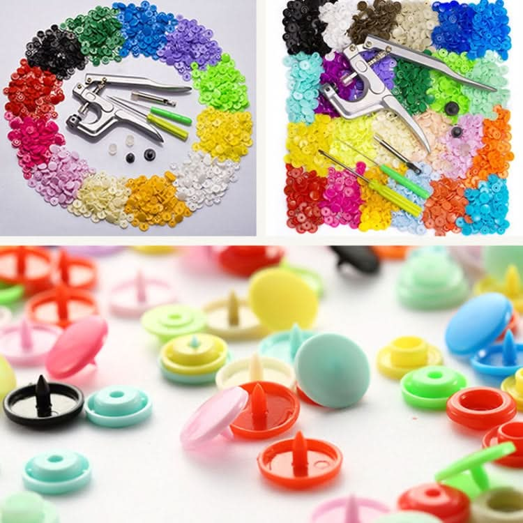 Colorful Plastic Resin Children Clothes Button Hand Pressure Pliers Installation Tool Reluova