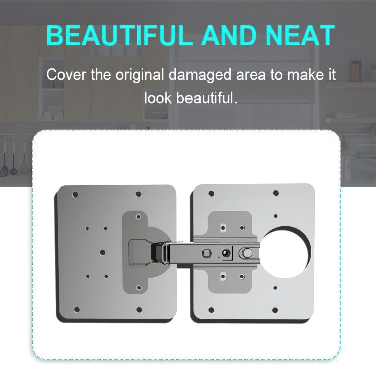 Stainless Steel Hinge Repair Installer, Specification: Single Plate +8 screw