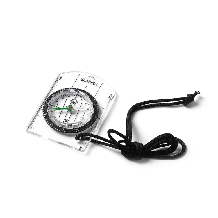 2 in 1 Compass With Map Measuring Ruler Outdoor Multifunctional Compass-Reluova