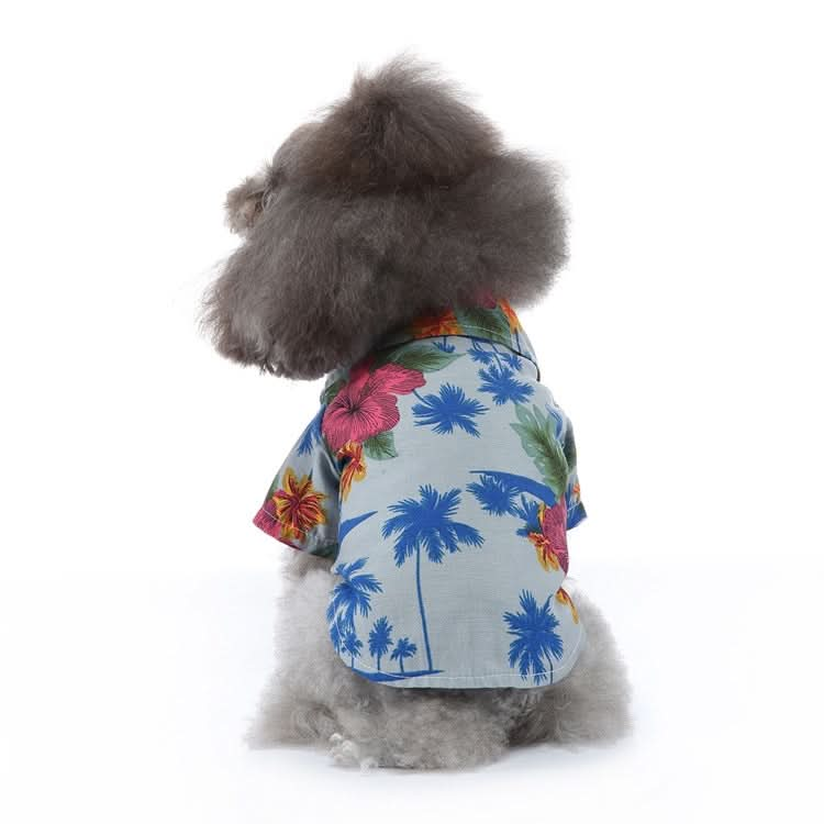 Pet Beach Shirt Dog Print Spring And Summer Clothes, Series 2 - Reluova