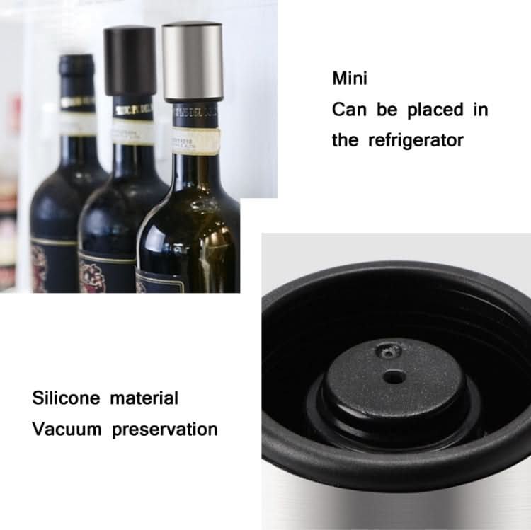 Metal Dust-Proof Sealed Vacuum Wine Bottle Cap Stopper Reluova