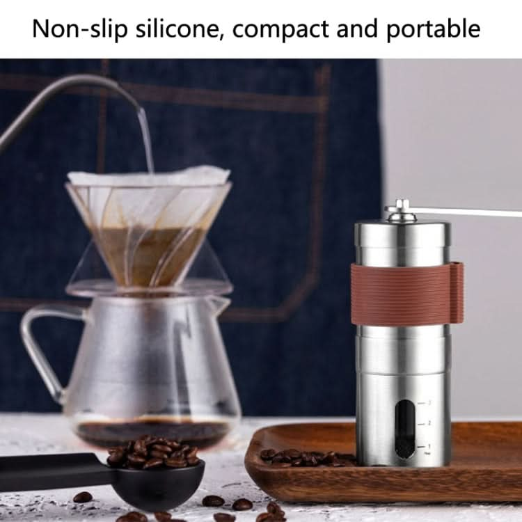 Portable Hand Crank Coffee Machine Stainless Steel Manual Grinder Reluova