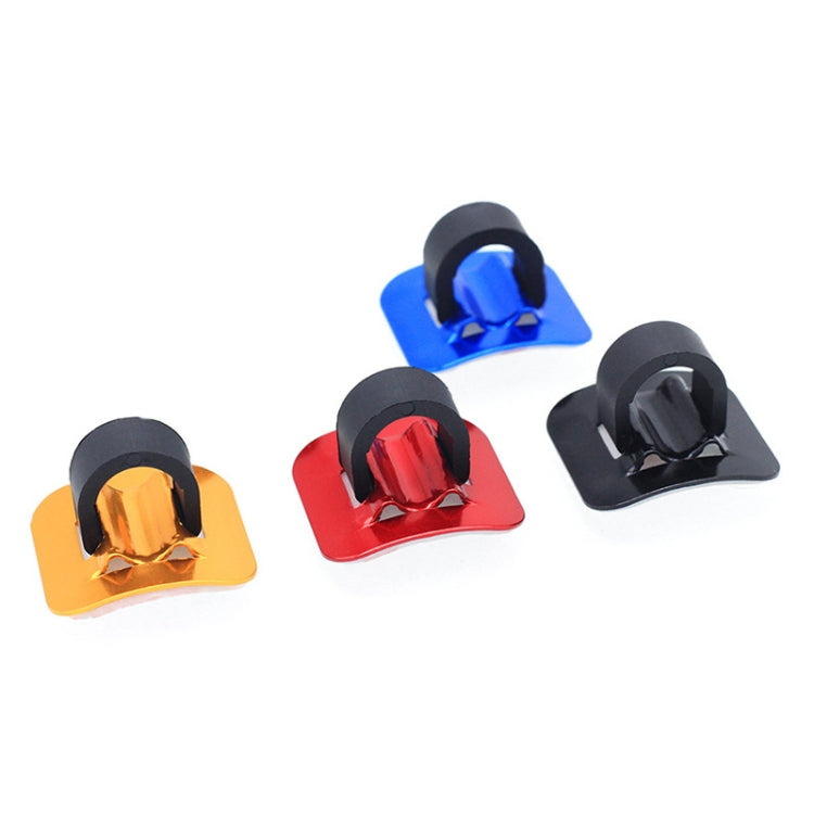 4 PCS Mountain Road Bicycle Hose Line Guide Adhesive Wire Seat Frame Cable Fixing C Buckle, Style: Reluova